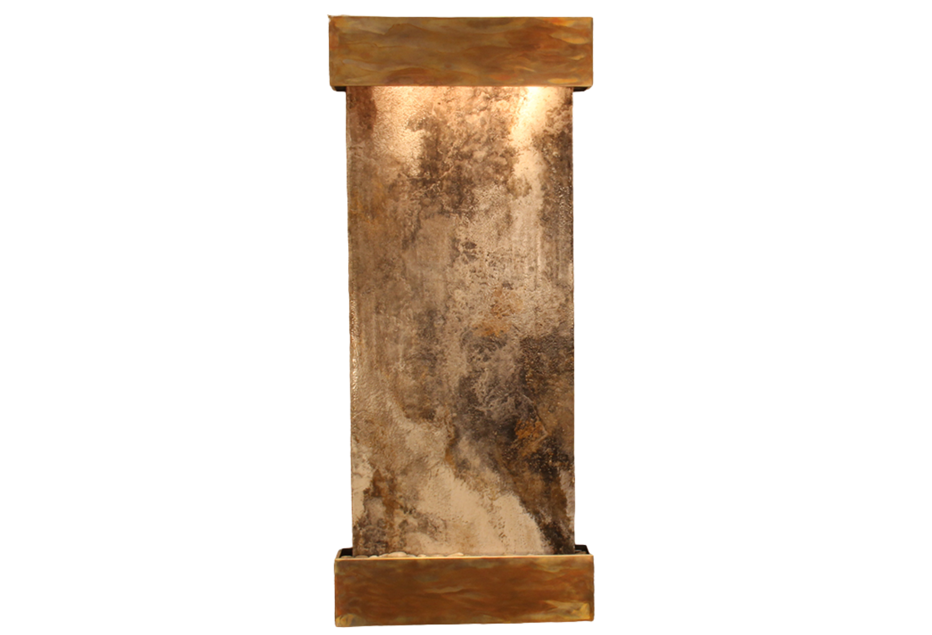 Inspiration Falls-Square-Rustic Copper-Magnifico Travertine