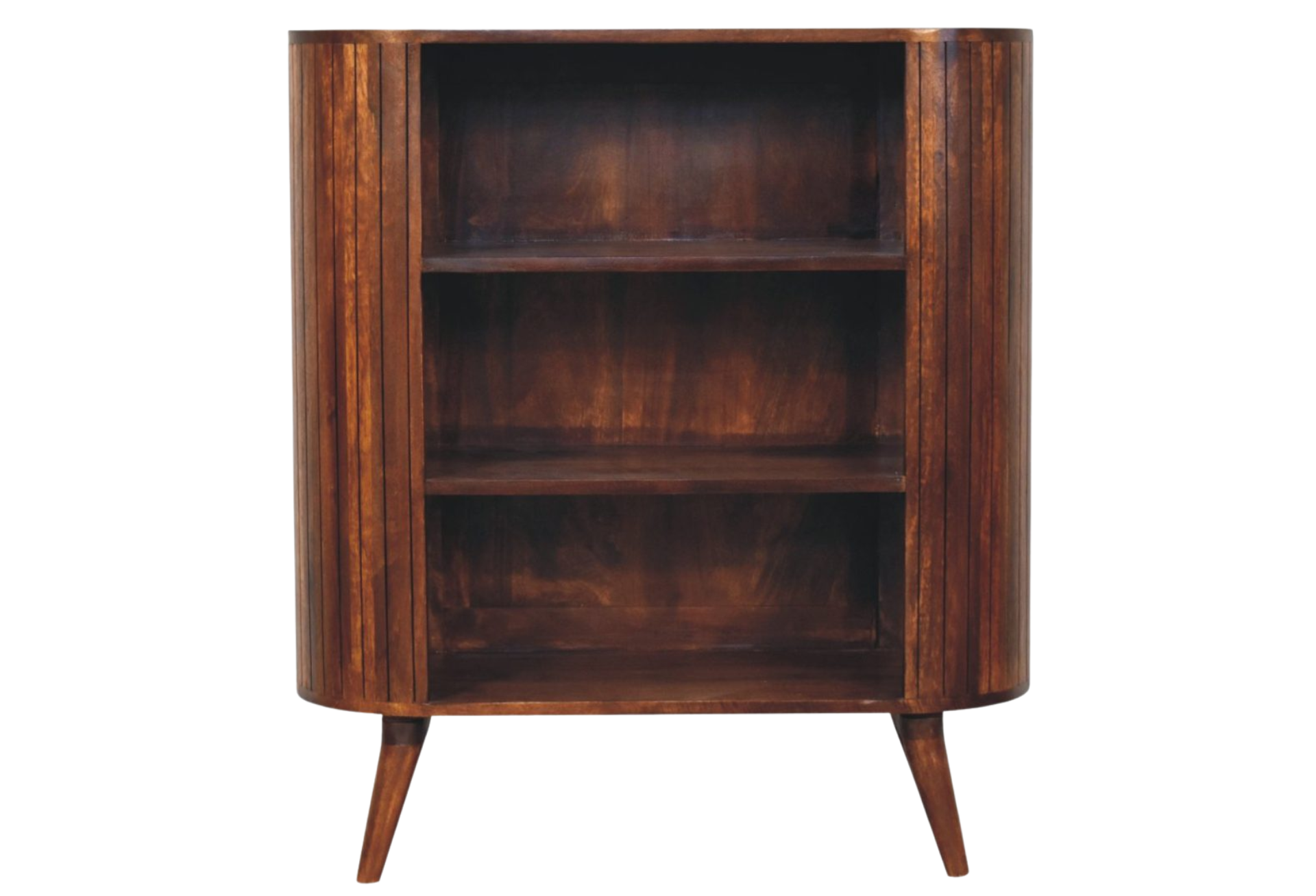 Cortez Chestnut Open Cabinet