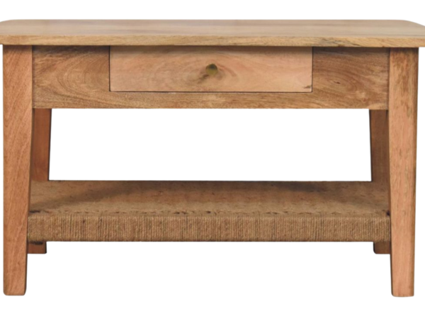 Rope 2 Drawers Coffee Table