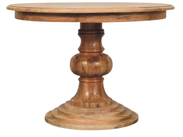Round Turned Dining Table