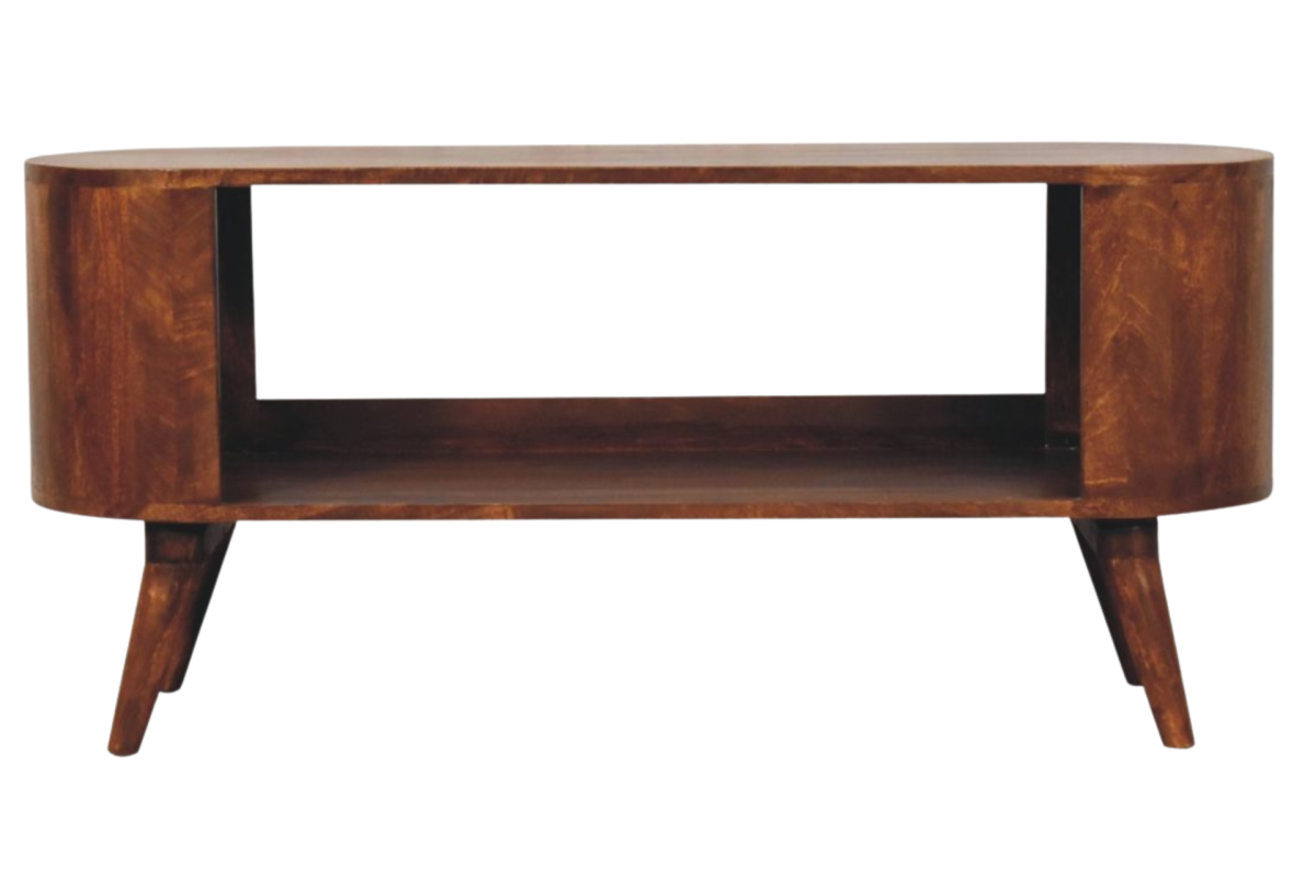 Soba Chestnut Shoe Cabinet