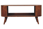Soba Chestnut Shoe Cabinet