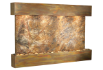 Sunrise Springs-Square-Rustic Copper-Brown Marble