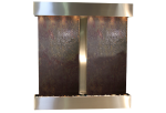 Aspen Falls-Square-Stainless Steel-Multi-Color Featherstone