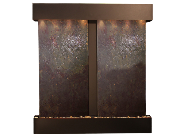 Aspen Falls-Square-Blackened Copper-Multi-Color Featherstone