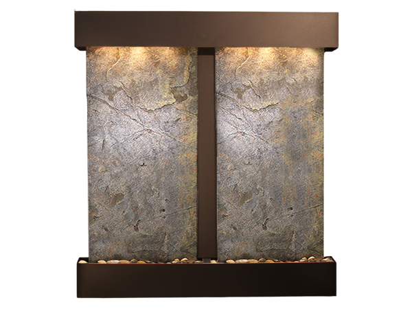 Aspen Falls-Square-Blackened Copper-Green Featherstone