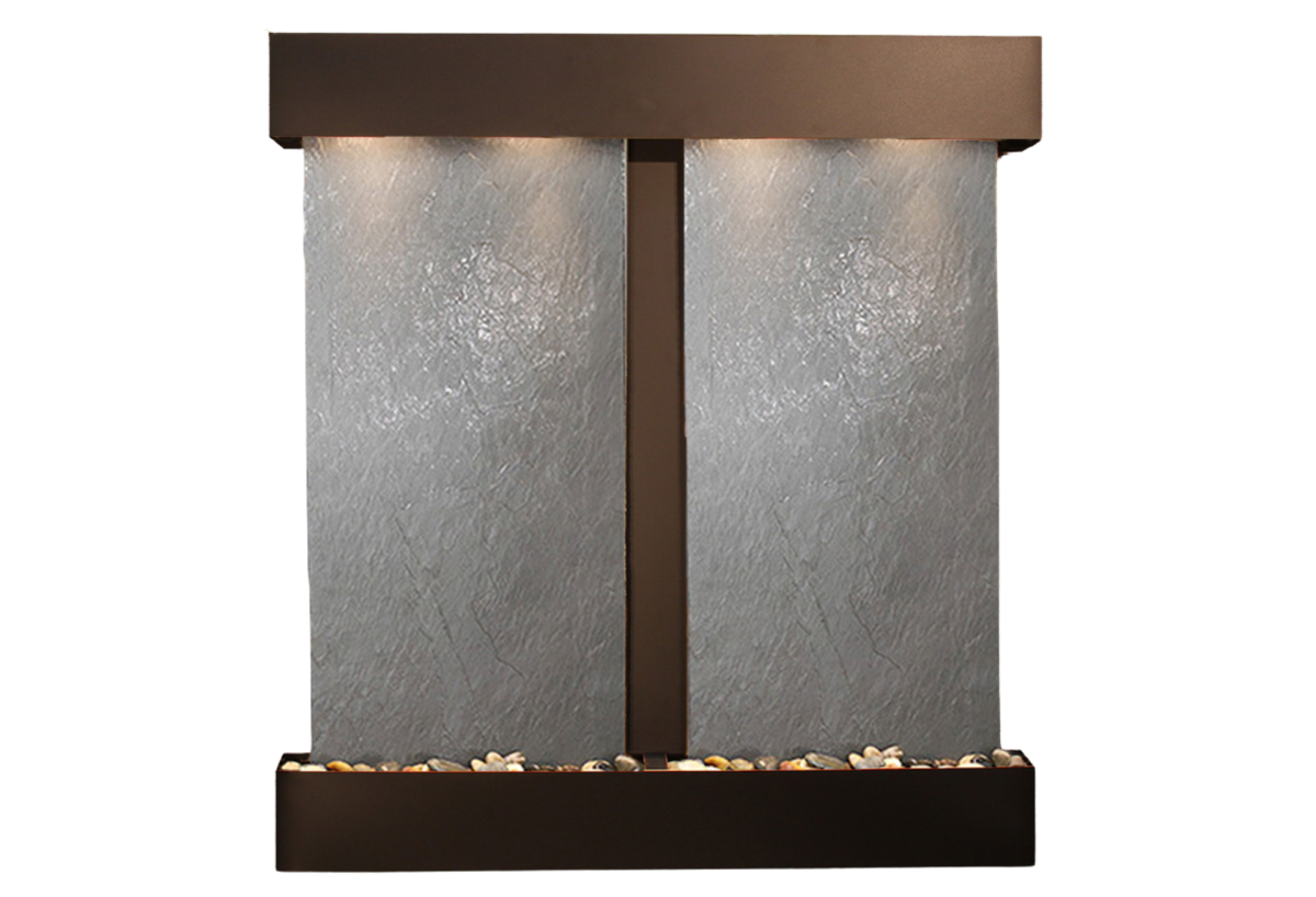 Aspen Falls-Square-Blackened Copper-Black Featherstone