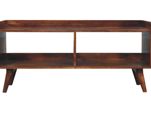 Open-top Chestnut Media Unit