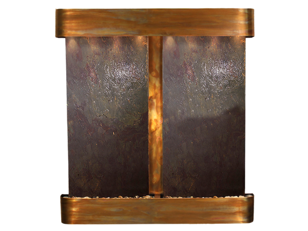 Aspen Falls-Round-Rustic Copper-Multi-Color Featherstone