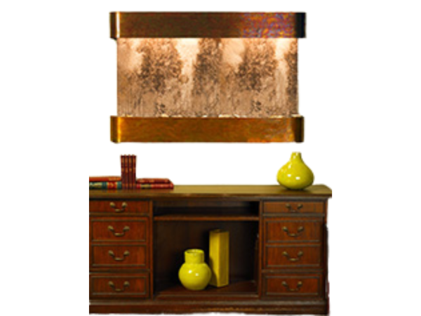 Sunrise Springs-Round-Rustic Copper-Magnifico Travertine
