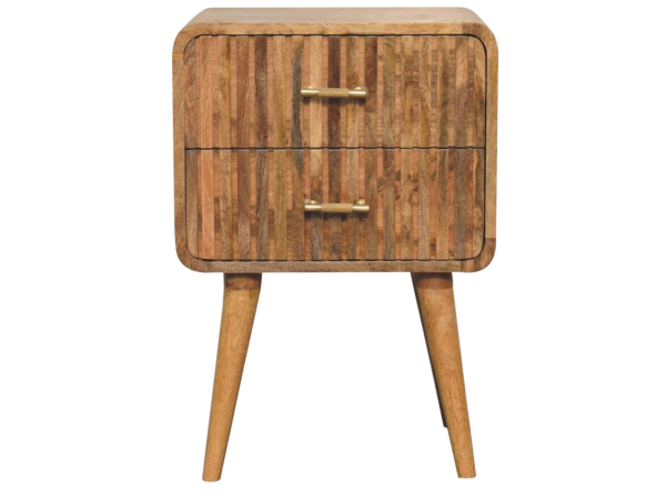T-bar Ridged nightstand