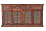 Light Walnut Glazed Sideboard