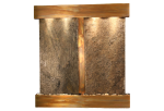 Aspen Falls-Square-Rustic Copper-Green Natural Slate
