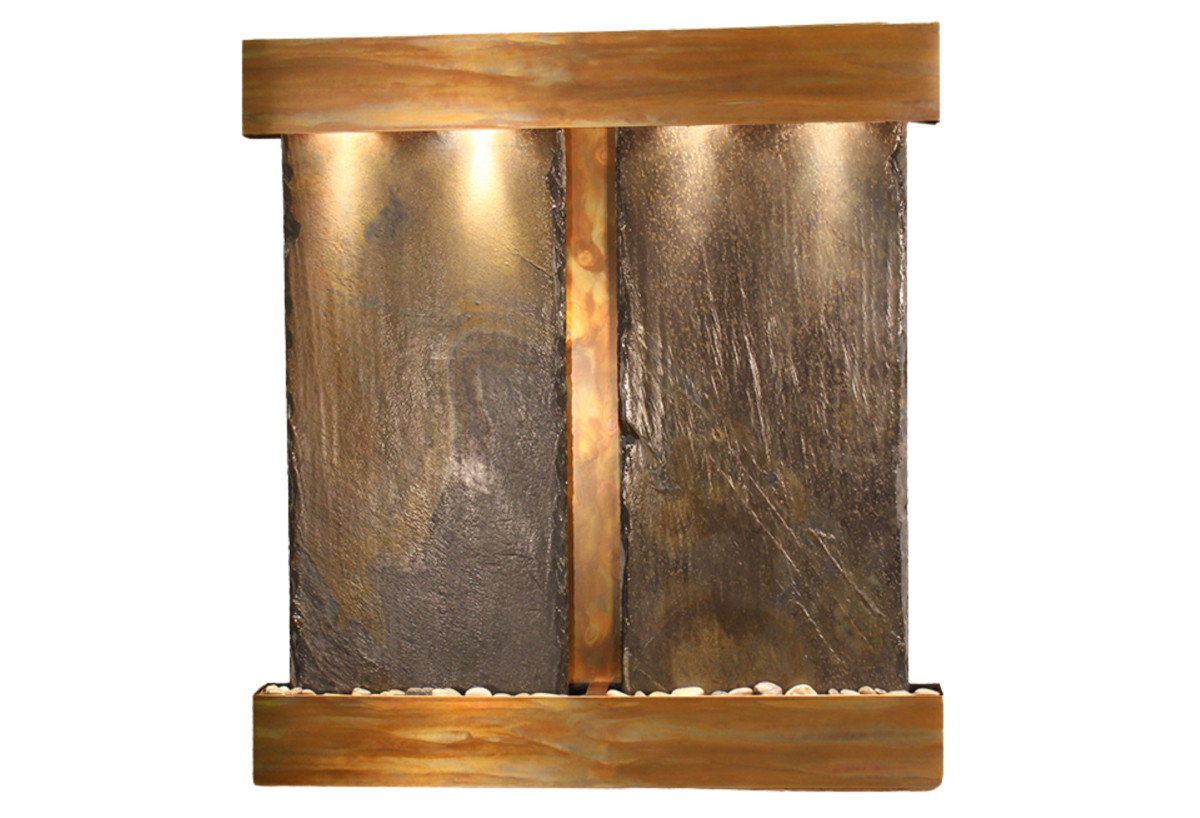 Aspen Falls-Square-Rustic Copper-Multi-Color Natural Slate