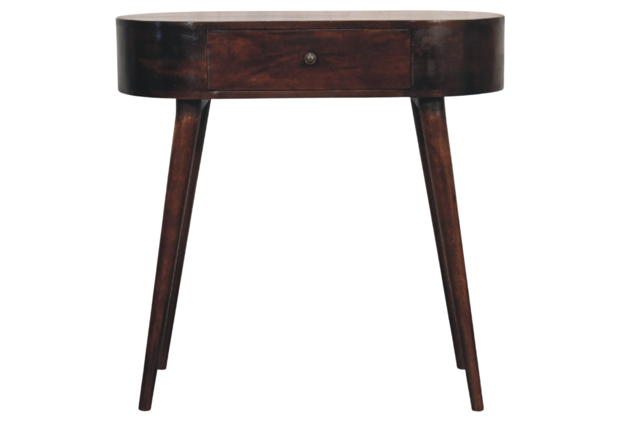 Albion Light Walnut Console Table