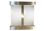 Aspen Falls-Square-Stainless Steel-Silver Mirror