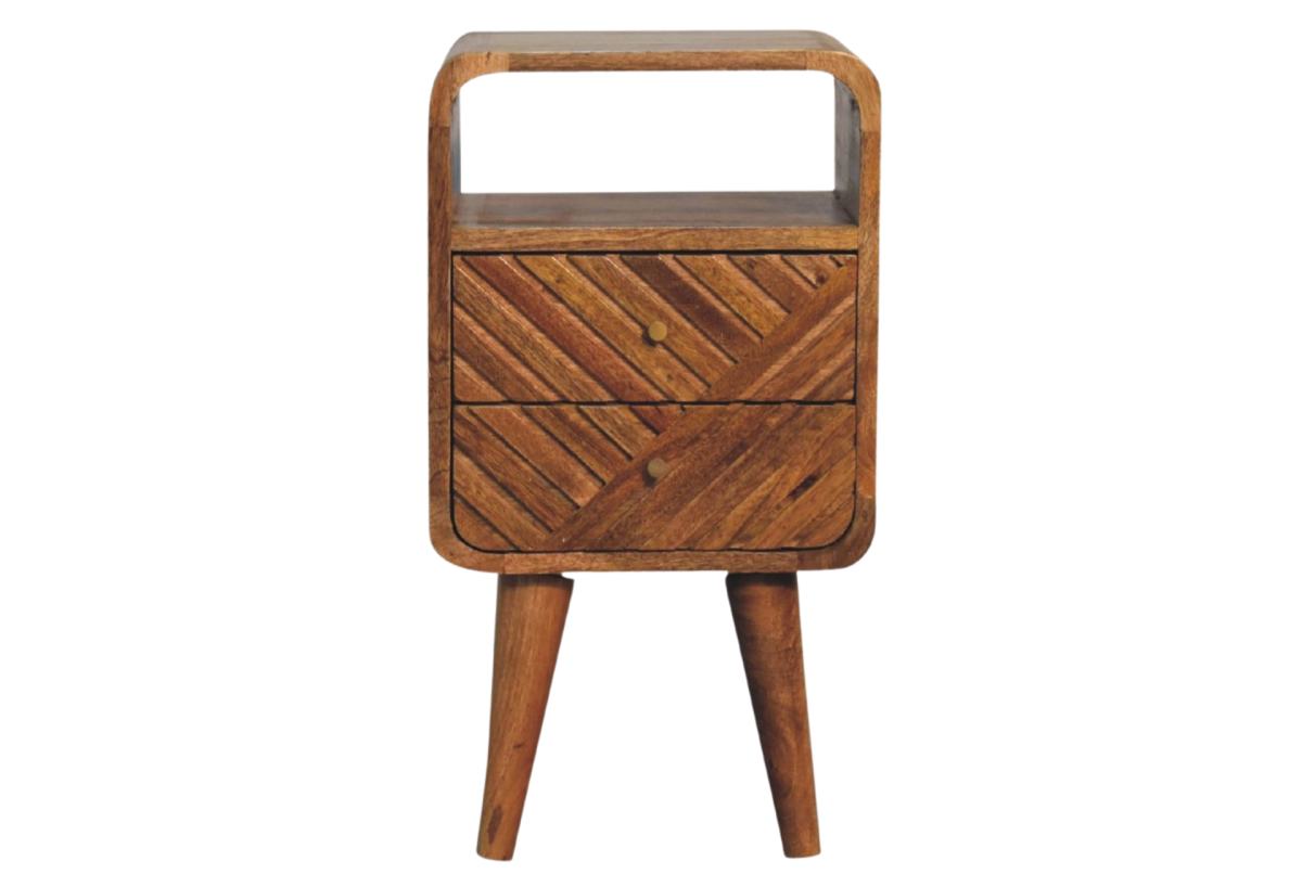 Mini Lille Curved nightstand