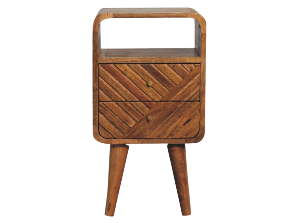 Mini Lille Curved nightstand