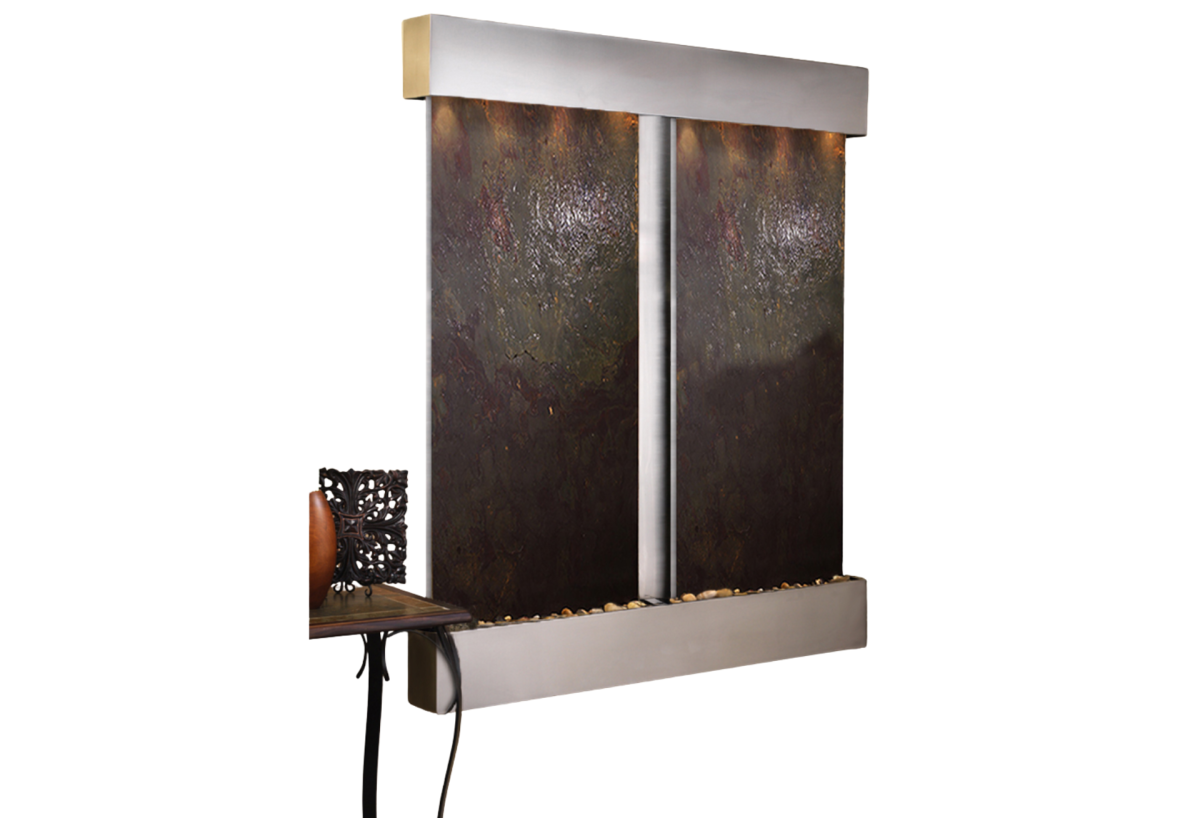 Cottonwood Falls-Square-Stainless Steel-Multi-Color Featherstone