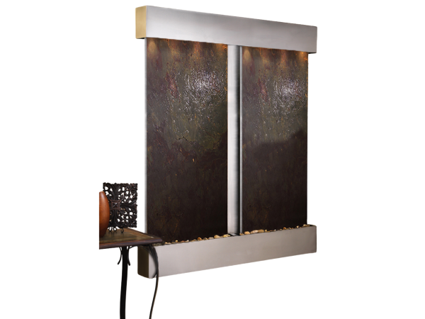 Cottonwood Falls-Square-Stainless Steel-Multi-Color Featherstone