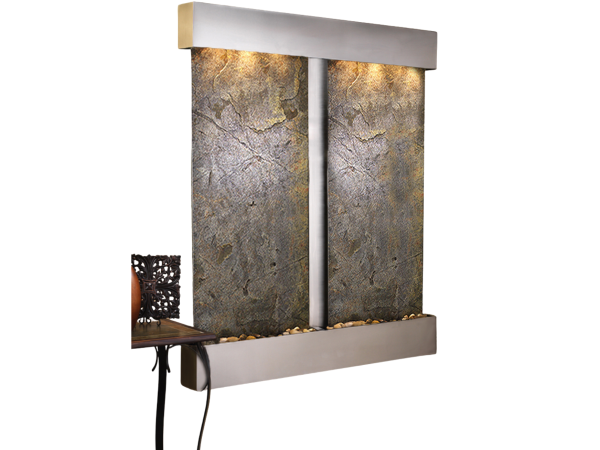 Cottonwood Falls-Square-Stainless Steel-Green Featherstone