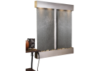 Cottonwood Falls-Square-Stainless Steel-Black Featherstone