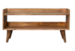 Oak-ish Nordic Storage Bench