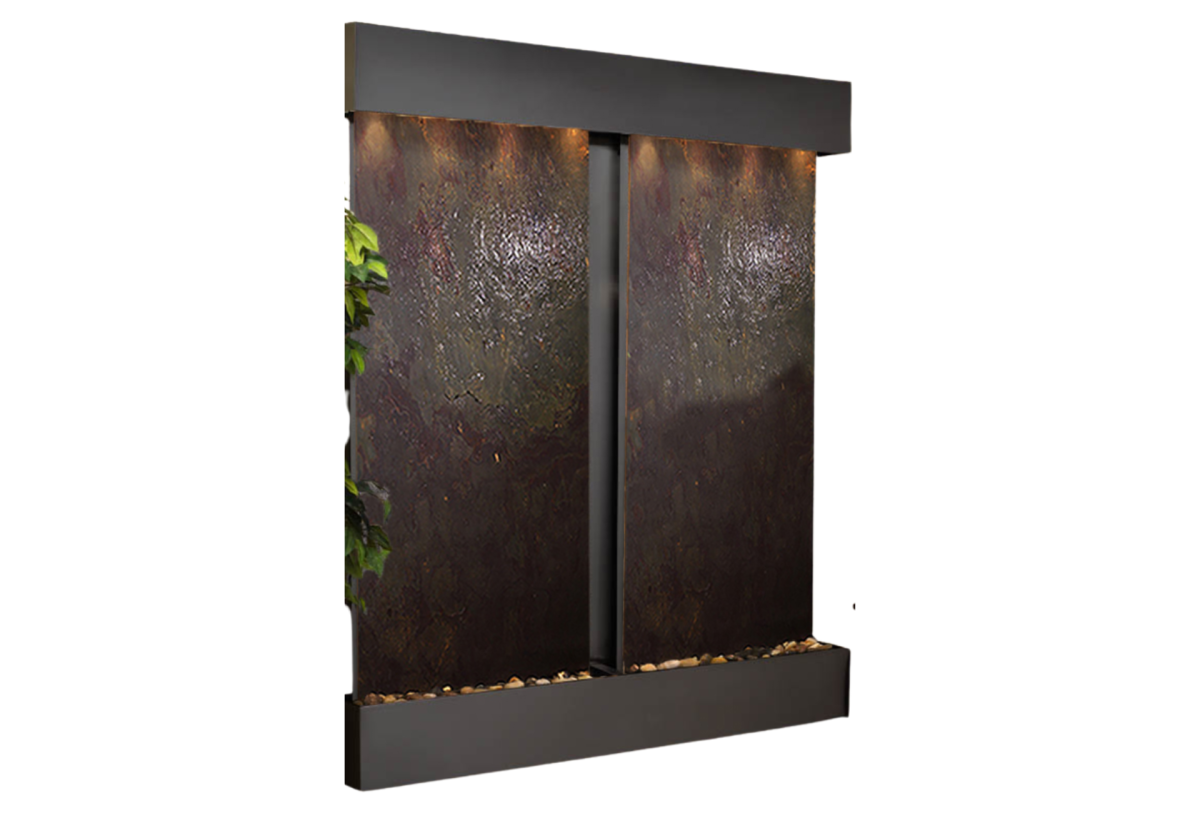 Cottonwood Falls-Square-Blackened copper-Multi-Color Featherstone