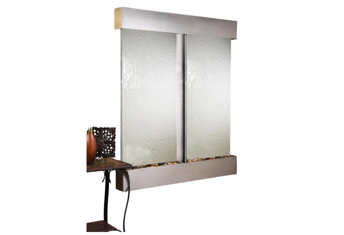 Cottonwood Falls-Square-Stainless Steel-Silver Mirror