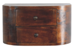 Lunar 2 Drawer Floating nightstand