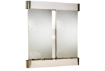 Cottonwood Falls-Round-Stainless Steel-Silver Mirror