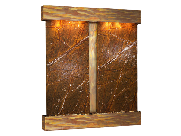 Cottonwood Falls-Square-Rustic Copper-Brown Marble