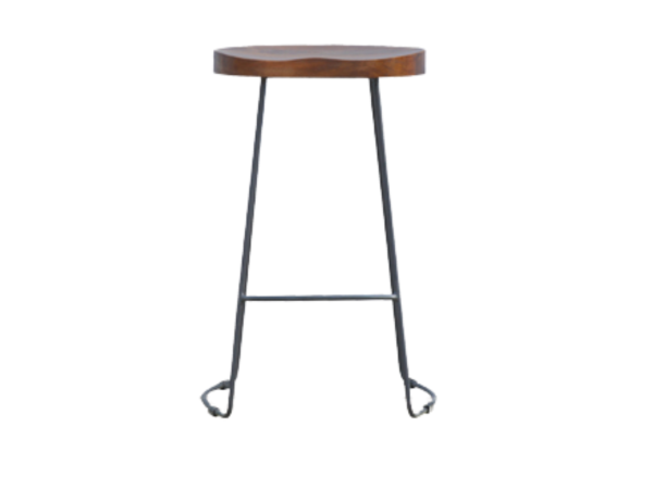 Industrial Chunky Bar Stool