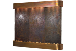 Solitude River -Round -Rustic Copper-Multi-Color-Natural Slate