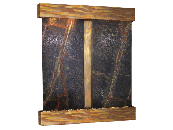 Cottonwood Falls-Square-Rustic Copper-Green Marble