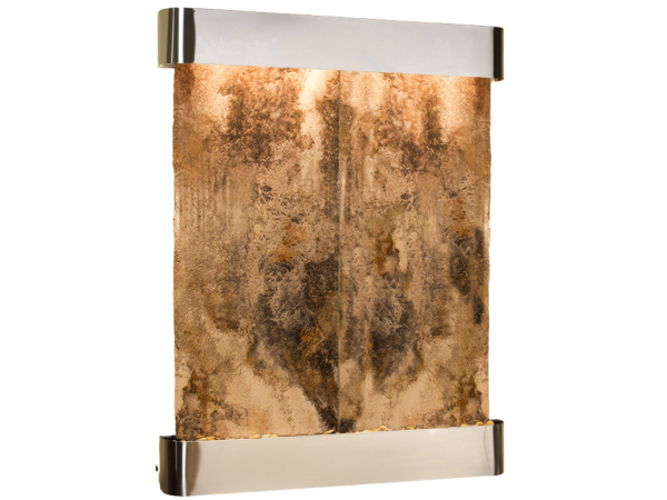 Majestic River-Round -Stainless Steel-Magnifico-Travertine