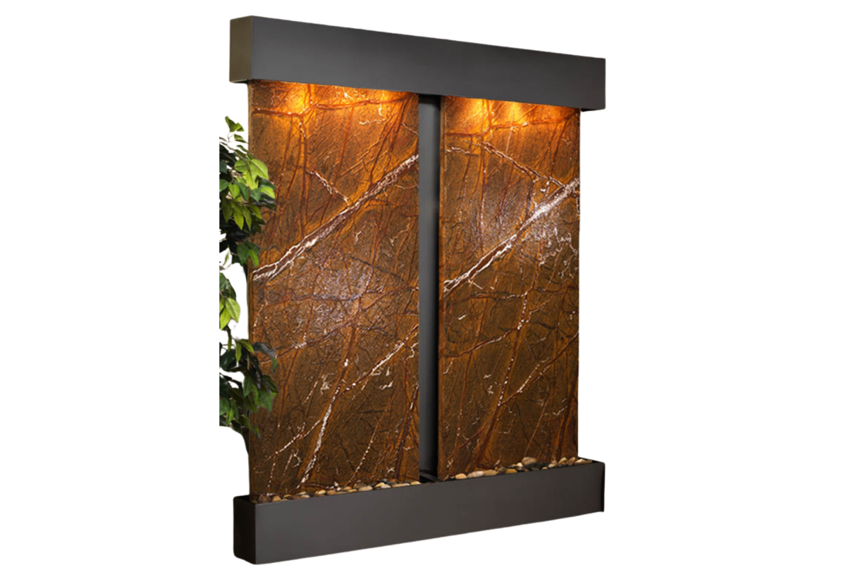 Cottonwood Falls-Square-Blackened copper-Brown Marble