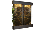 Cottonwood Falls-Square-Blackened copper-Green Marble