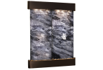 Majestic River-Round -Blackened Copper-Black-Marble