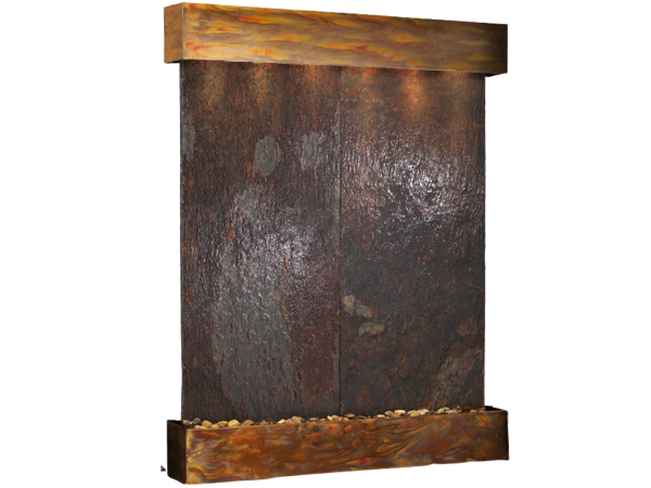 Majestic River-Square-Rustic Copper-Multi-Color-Natural Slate