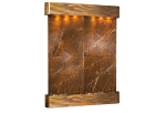 Majestic River-Round - Rustic Copper-Brown-Marble
