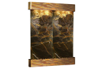Majestic River-Round -Rustic Copper-Green-Marble