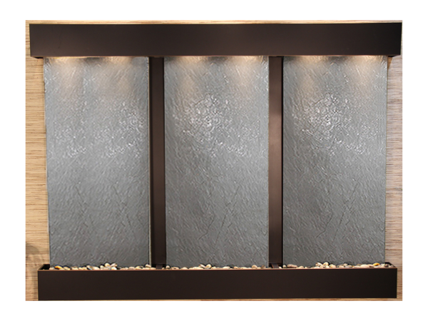 Deep Creek Falls-Square-Blackened copper-Black Featherstone