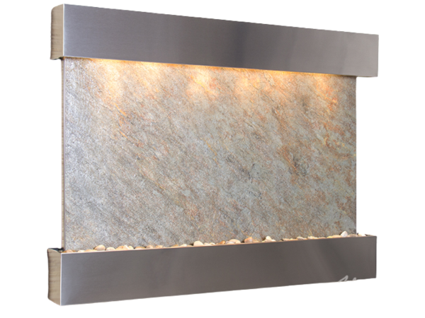 Teton Falls -Square-Stainless Steel-Green-Featherstone