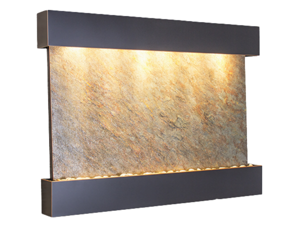 Teton Falls -Square-Blackened Copper-Green-Featherstone