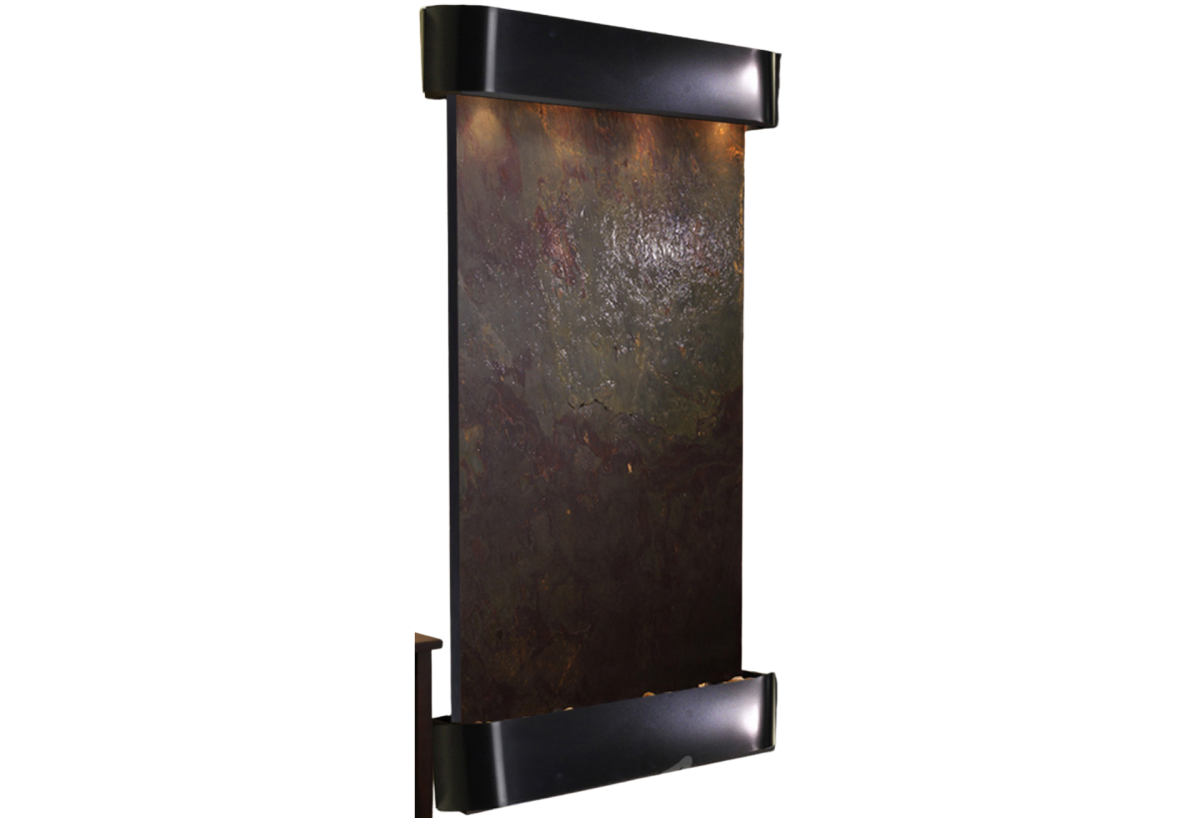 Summit Falls -Round -Blackened Copper-Multi-Color-Featherstone