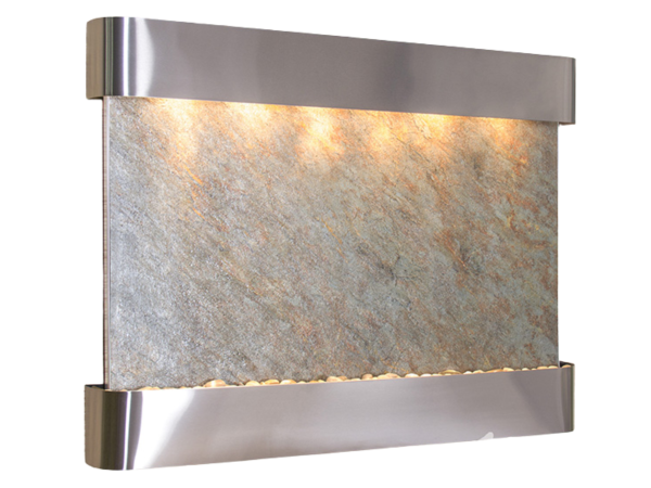 Teton Falls -Round -Stainless Steel-Green-Featherstone