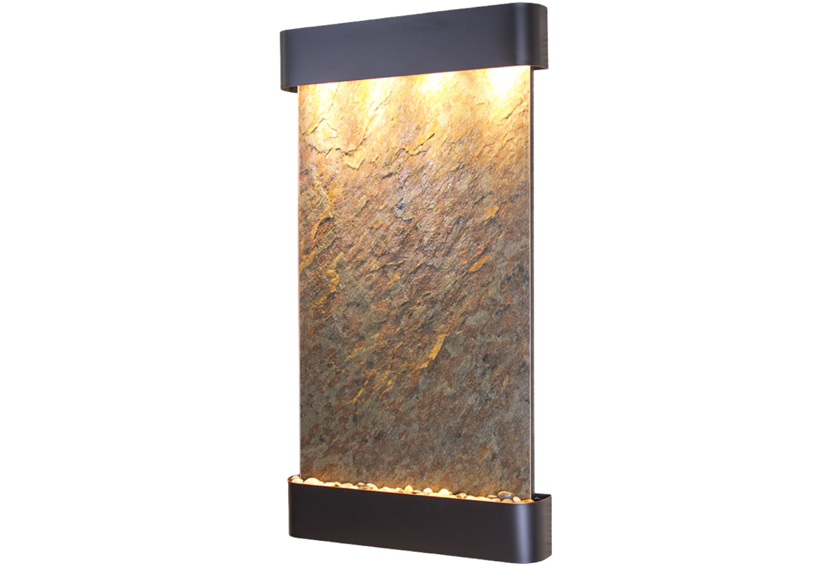 Summit Falls -Round -Blackened Copper-Green-Featherstone