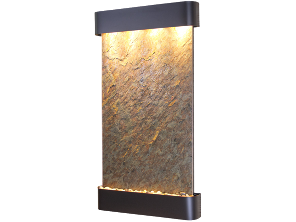Summit Falls -Round -Blackened Copper-Green-Featherstone