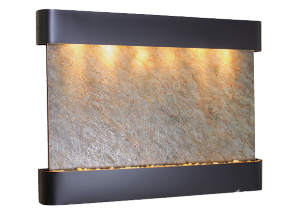 Teton Falls -Round -Blackened Copper-Green-Featherstone